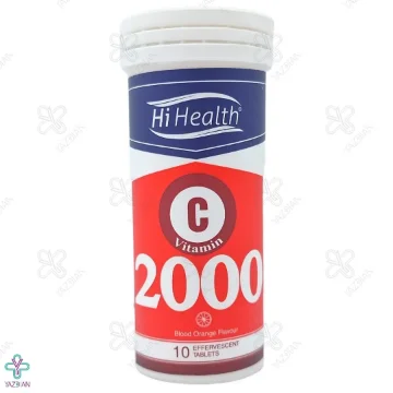 قرص جوشان ویتامین ث 2000 های هلث - 10 عددی	