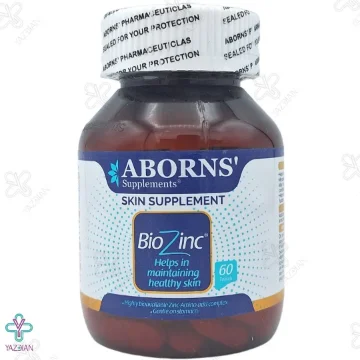 قرص بیوزینک 25 ابورنز - 60 عددی