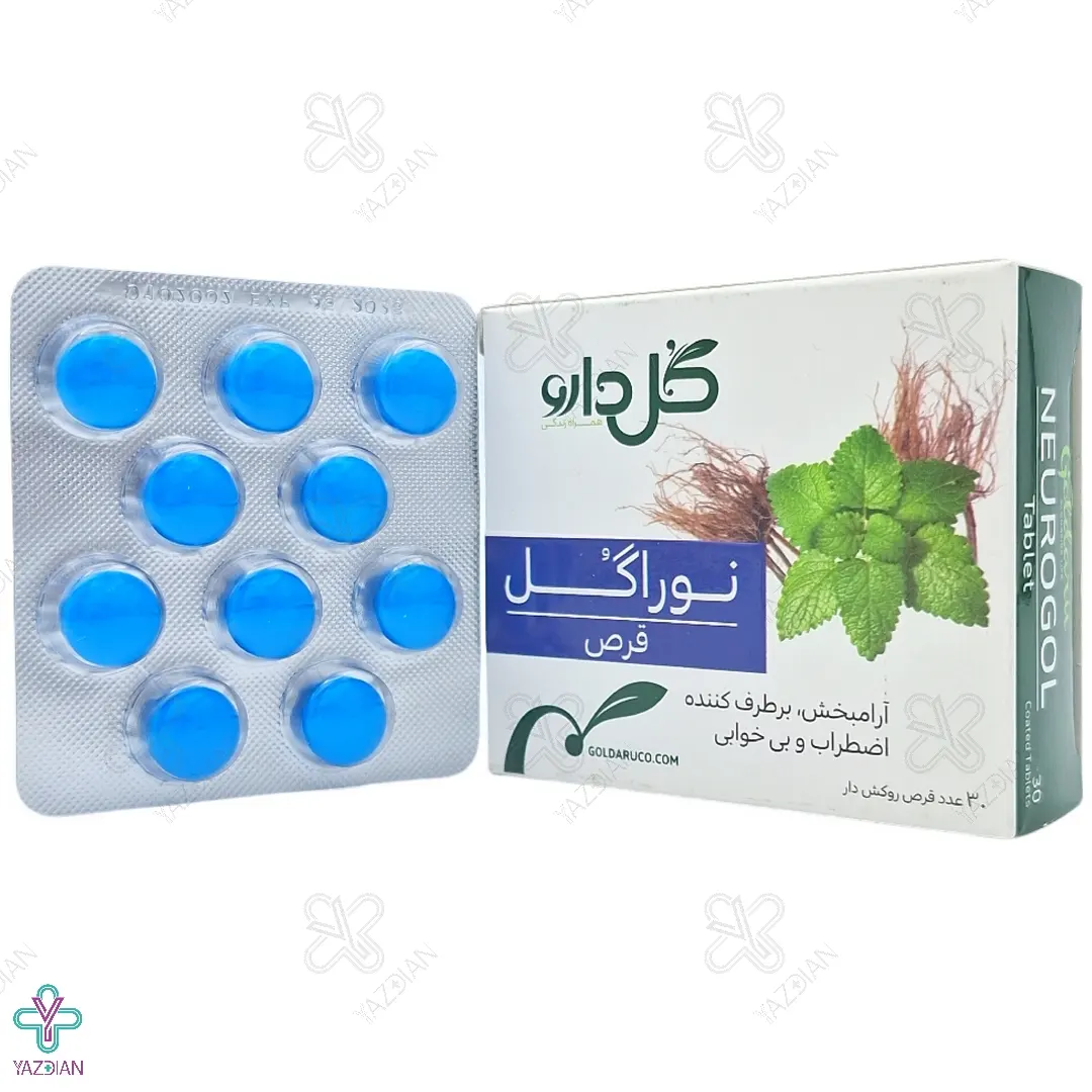 قرص نوراگل گل دارو - 30 عددی