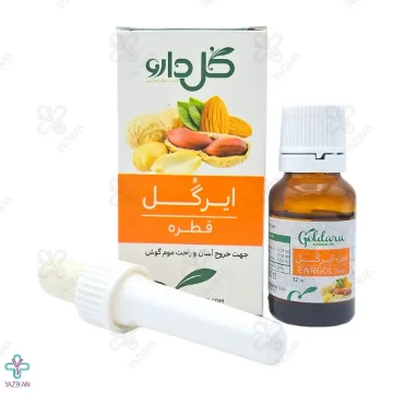 قطره گوش ایرگل گل دارو - 12 میلی لیتر