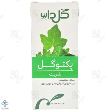  شربت ضد سرفه پکتوگل گل دارو - 120 میلی لیتر