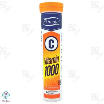 قرص جوشان ویتامین ث 1000 های هلث ( پرتقالی ) - 20 عددی