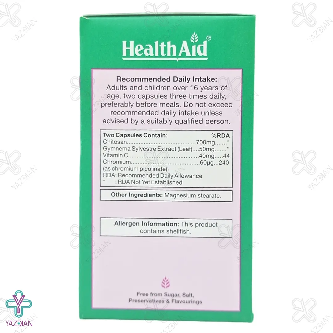 کپسول کاهش وزن چیتوسان هلث اید - 90 عددی