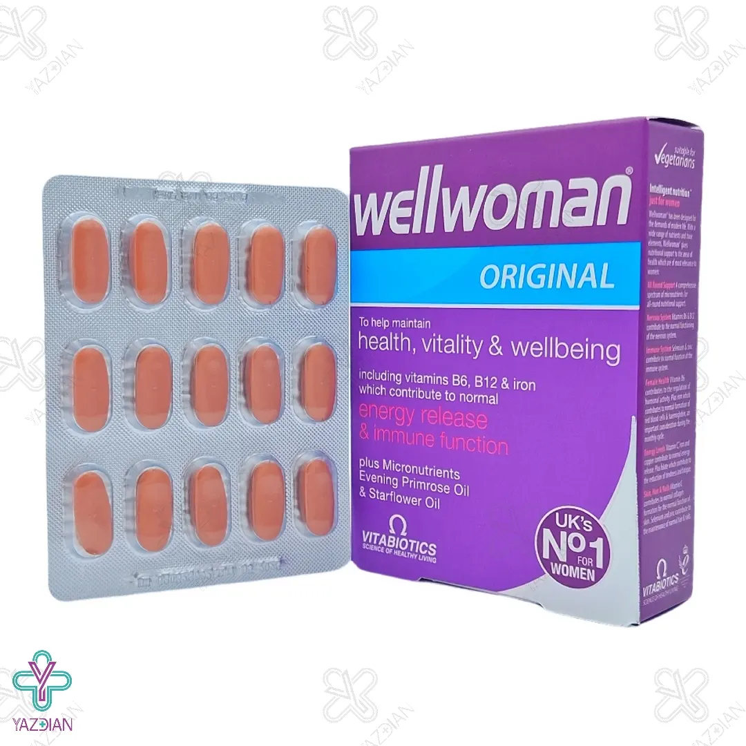 قرص تقویت کننده بانوان ول وومن اورجینال ویتابیوتیکس - 30 عددی