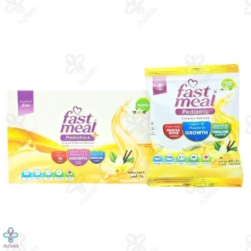 پودر فست میل پدیاتریکس کودکان وانیل اسمارت نوتریشن - 8 ساشه 45 گرمی