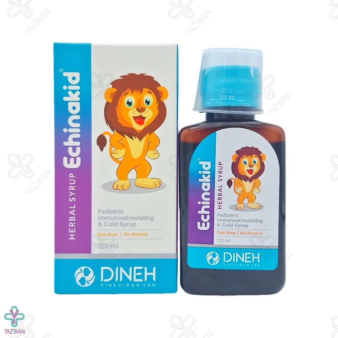 شربت اکیناکید تقویت سیستم ایمنی کودکان دینه - 120 میلی لیتر