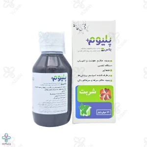شربت ضد سرفه گیاهی پلیوم پلاس بهشاد دارو - 120 میلی لیتر
