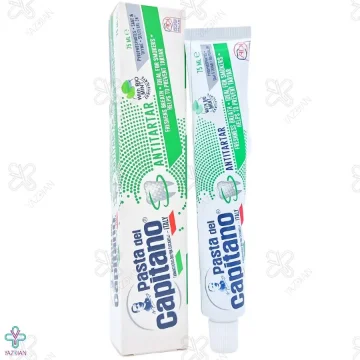 خمیر دندان ضد جرم سیگار مدل AntiTartar پاستا دل کاپیتانو - 75 میلی لیتر
