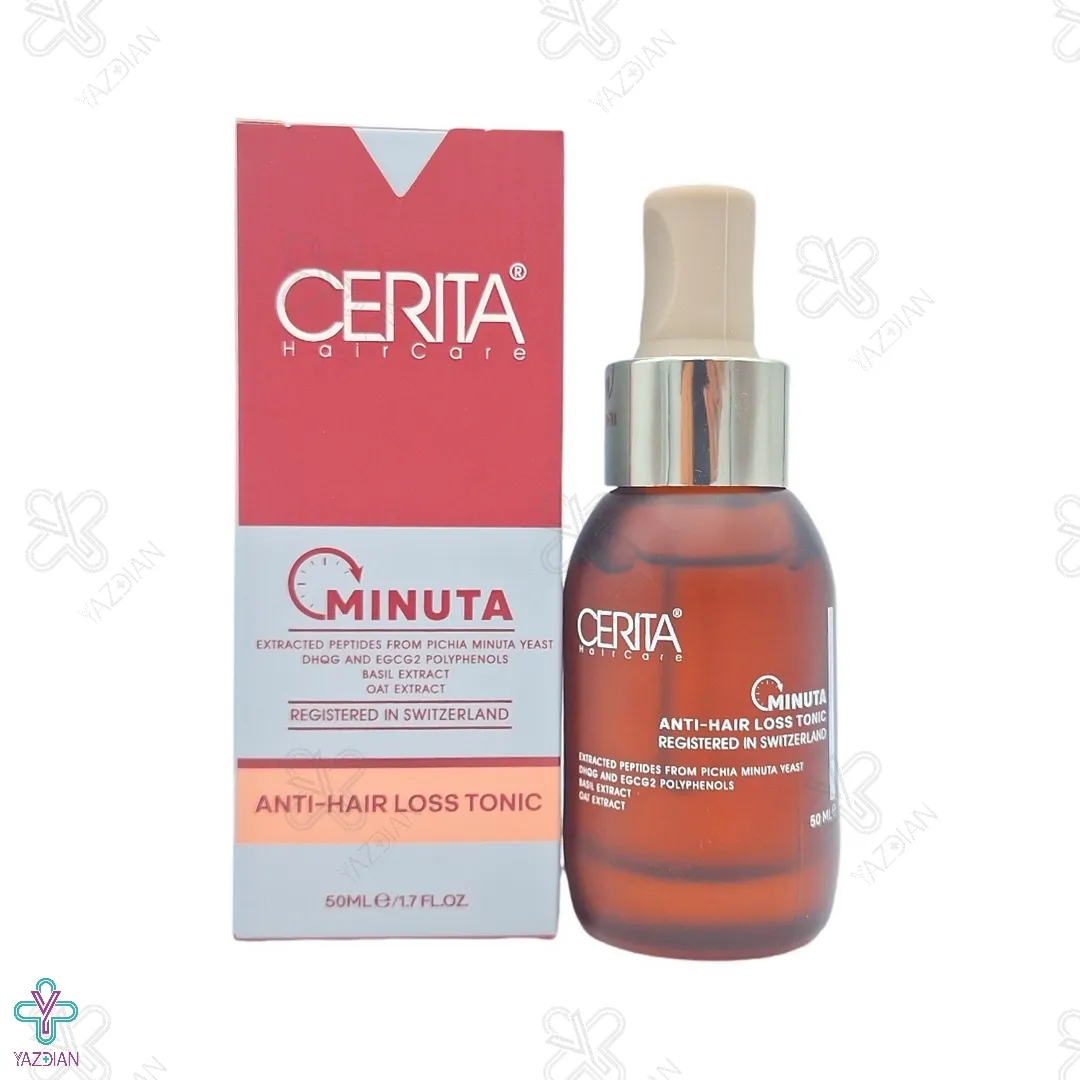 تونیک تقویت کننده و ضد ریزش مینوتا سریتا - 50 میلی لیتر