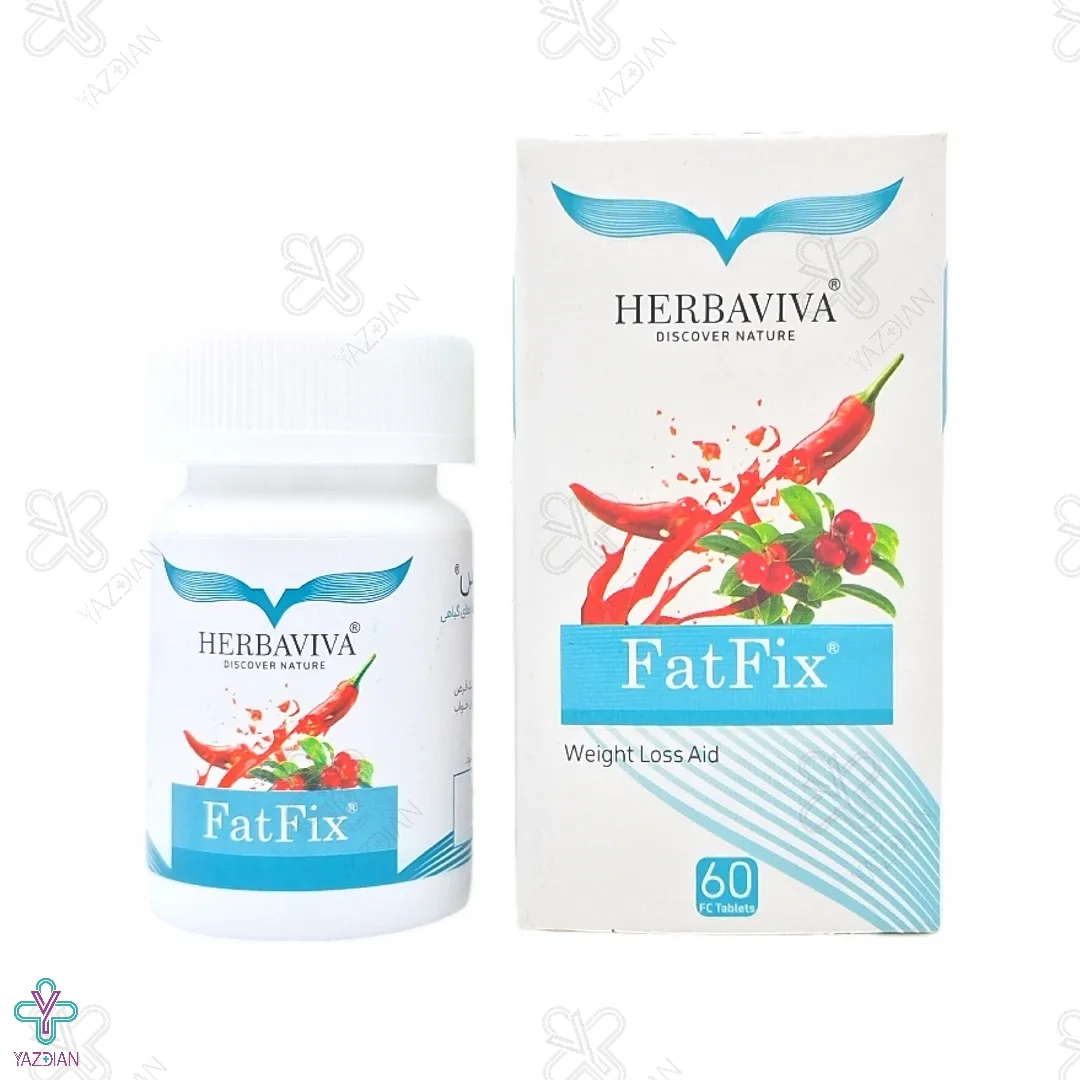 قرص کاهش وزن فت فیکس هرباویوا - 60 عددی