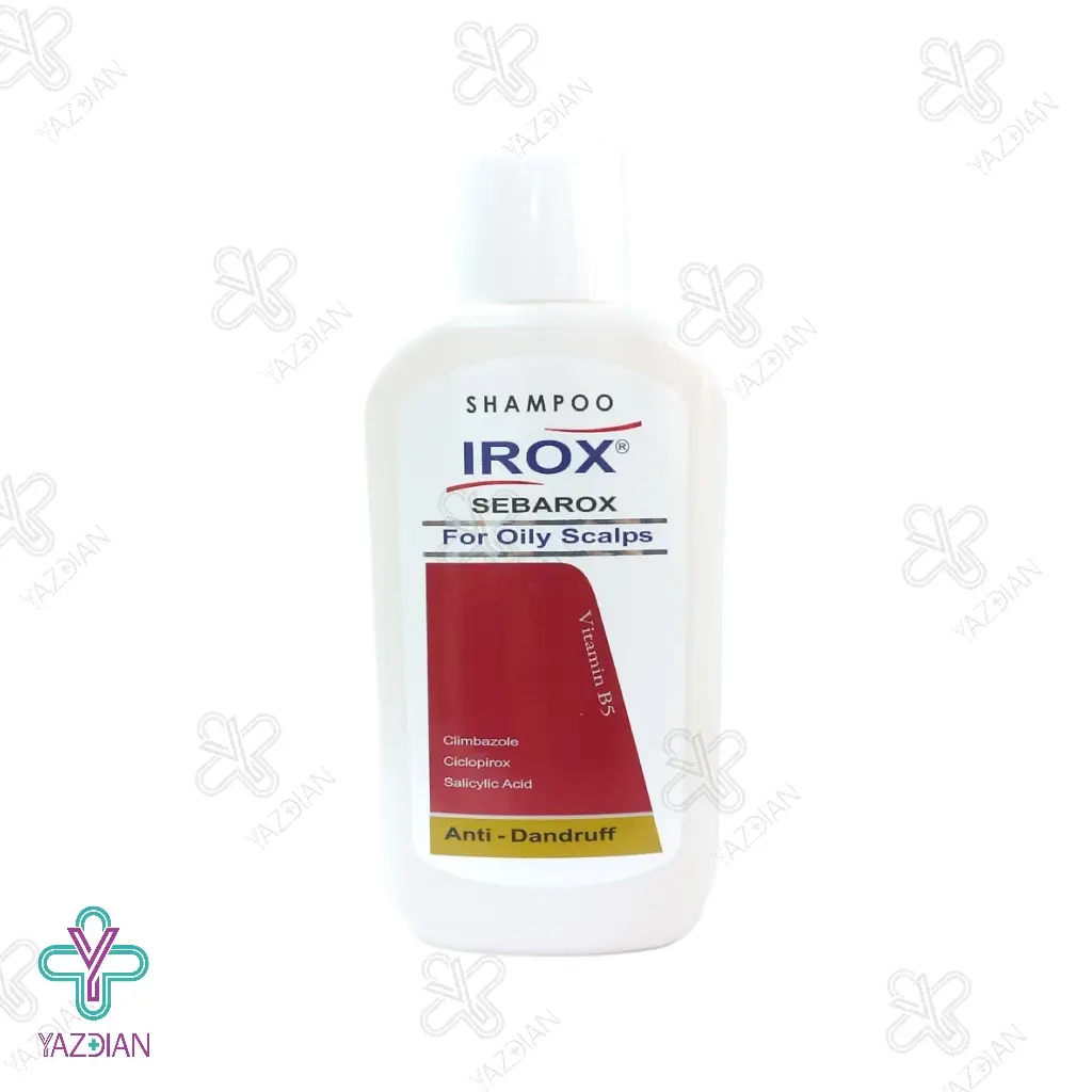 شامپو ضد شوره سباروکس ایروکس مناسب پوست چرب - 200 میلی لیتر