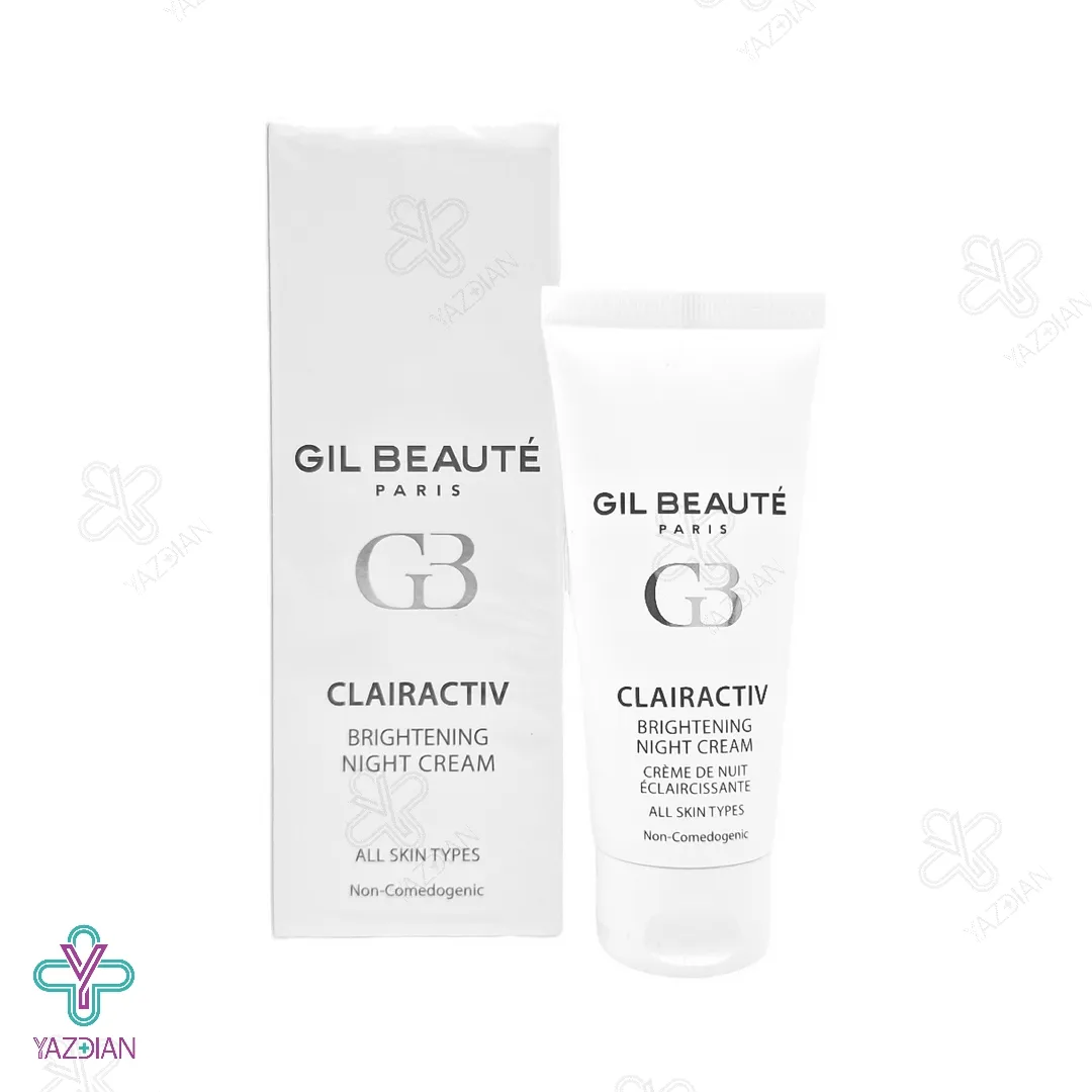 کرم شب روشن کننده صورت کلراکتیو ژیل بونه - 40 میلی لیتر