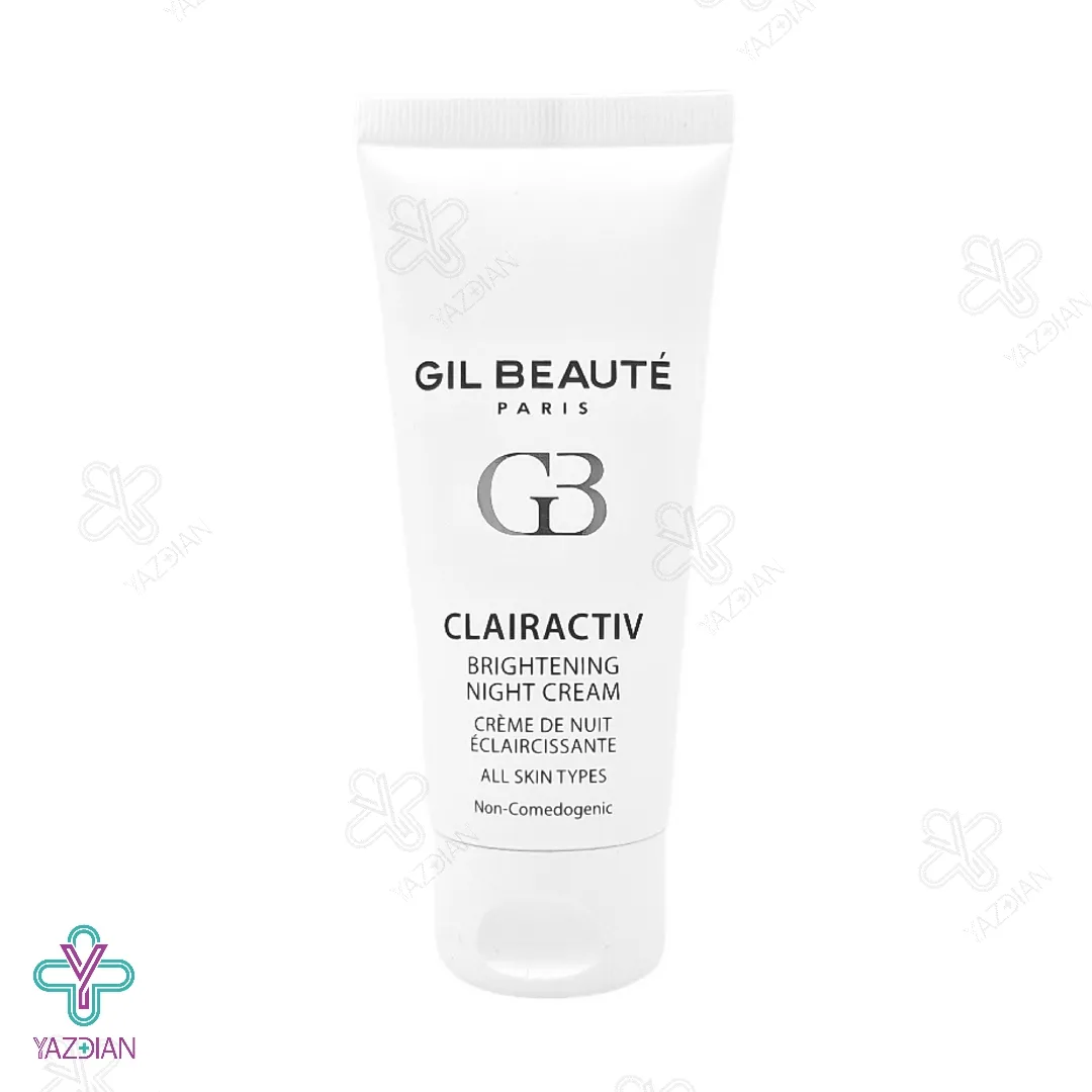 کرم شب روشن کننده صورت کلراکتیو ژیل بونه - 40 میلی لیتر