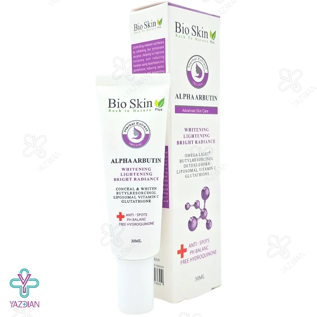 کرم ضد لک آلفا آربوتین بایو اسکین پلاس - 30 میلی لیتر