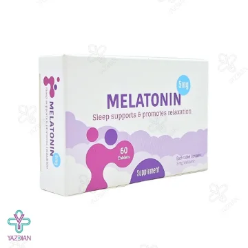 قرص آرام بخش ملاتونین 5 میلی گرم پارسینه طب - 60 عددی	