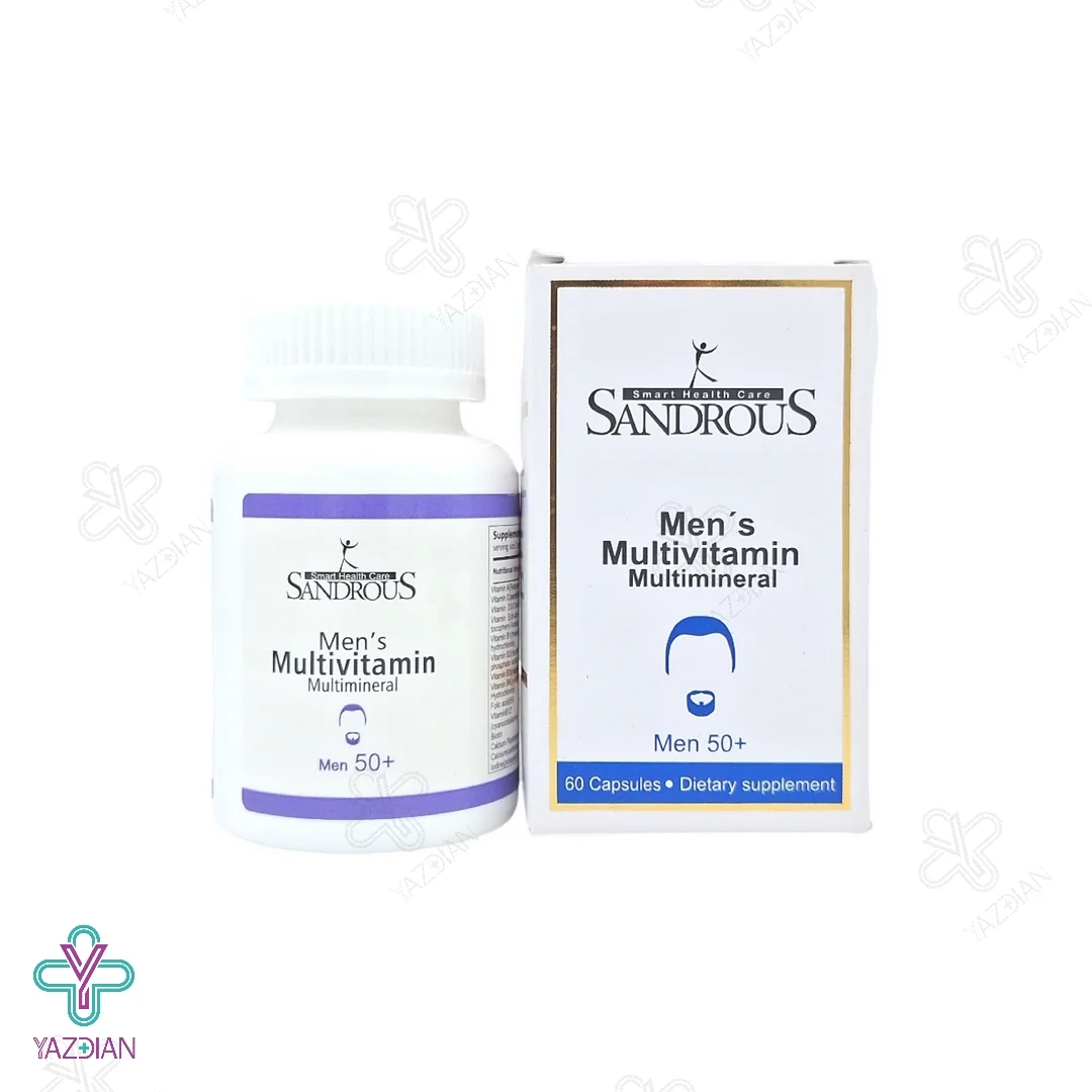 قرص مولتی مینرال آقایان بالای 50 سال سندروس - 60 عددی