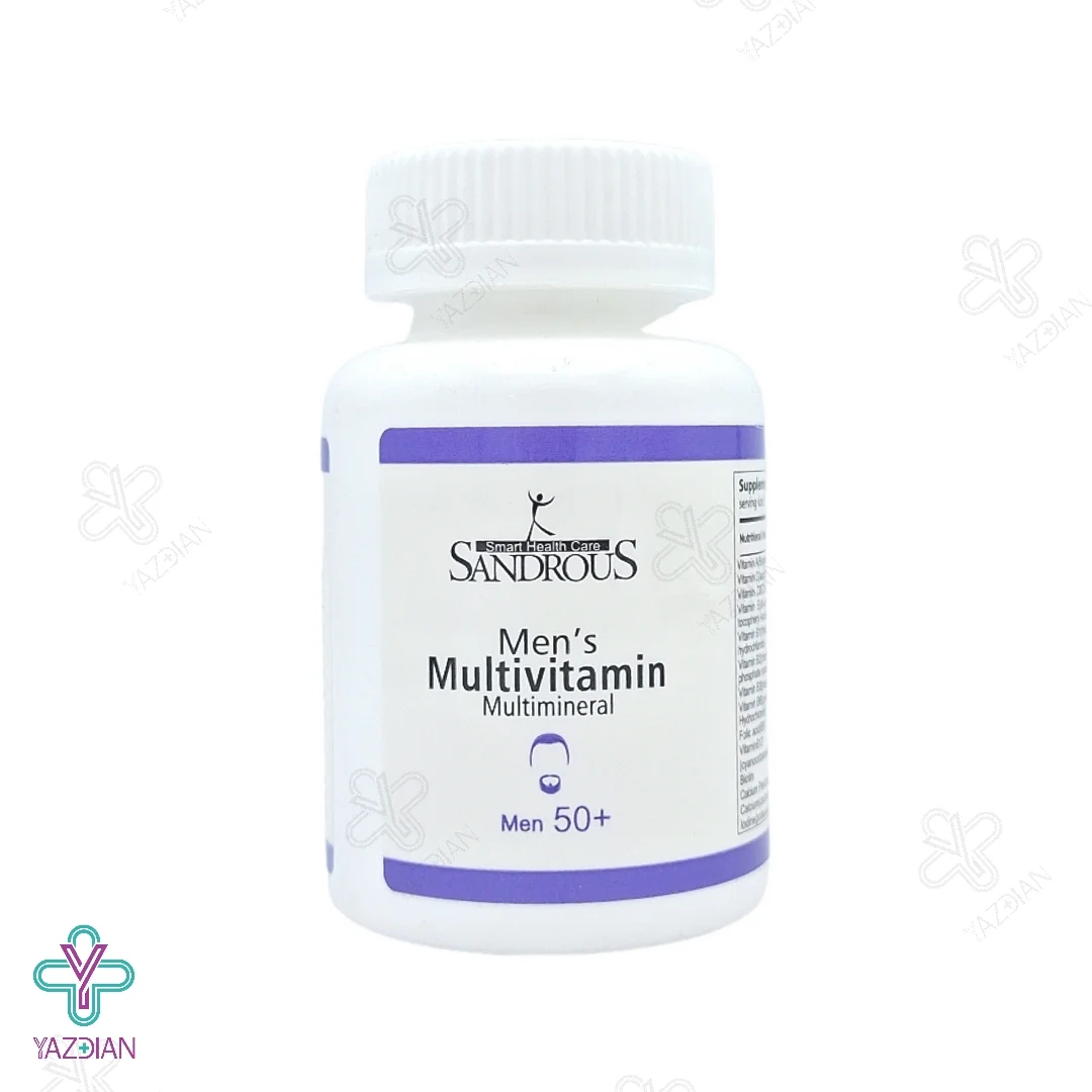 قرص مولتی مینرال آقایان بالای 50 سال سندروس - 60 عددی