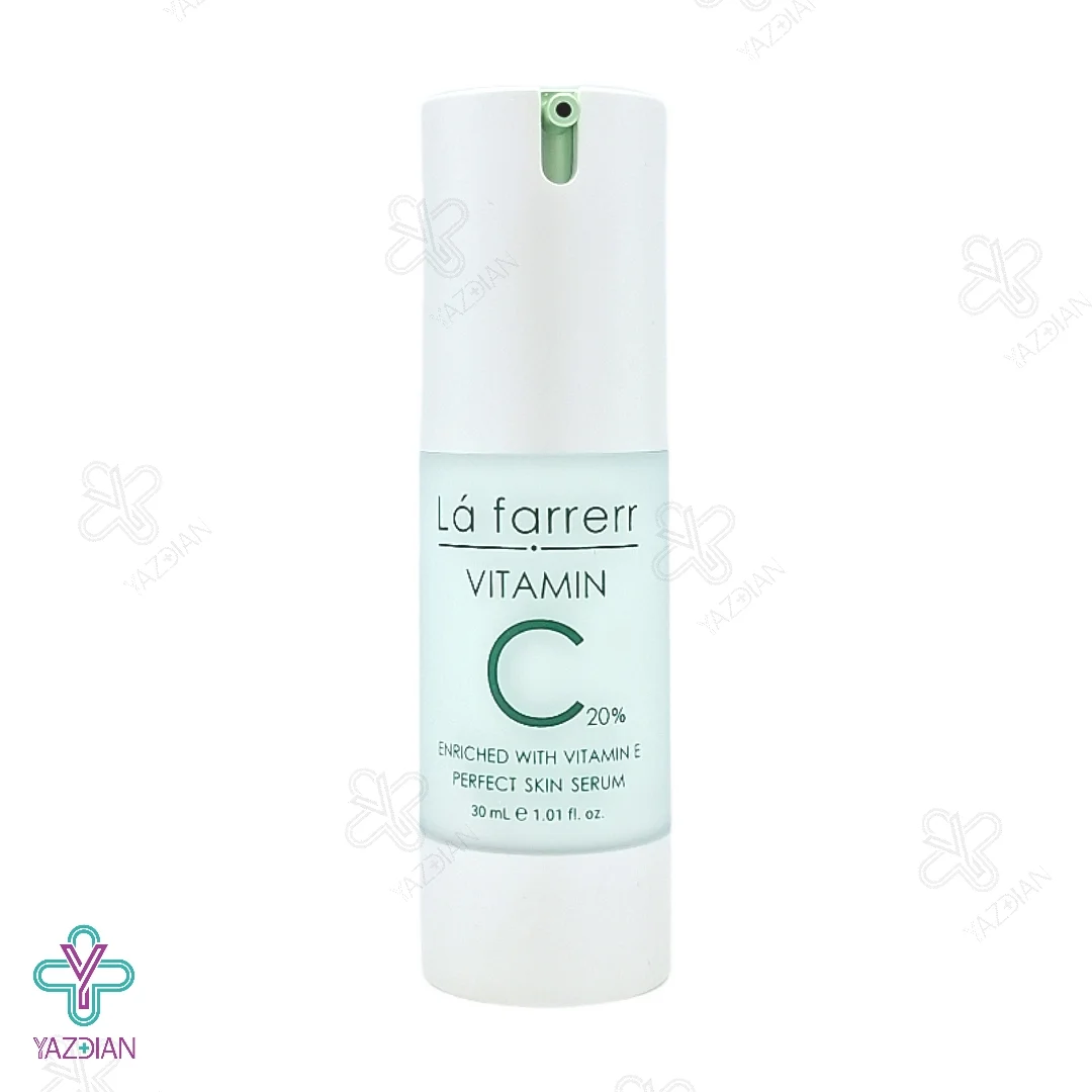 سرم ضد چروک و روشن کننده ویتامین ث 20 درصد لافارر - 20 میلی لیتر	