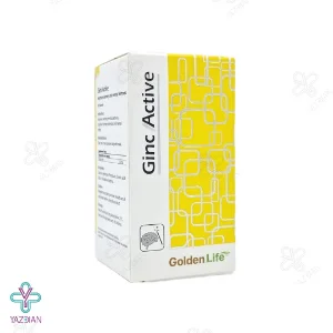 کپسول جینکوبیلوبا جینک اکتیو گلدن لایف - 30 عددی	