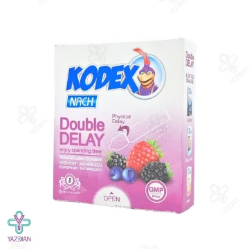 کاندوم تاخیری مضاعف کدکس - 3 عددی	