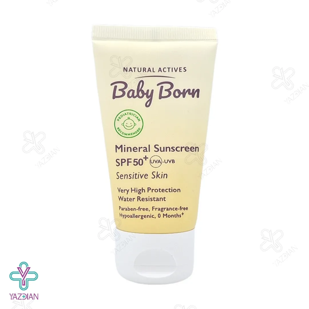 کرم ضد آفتاب کودکان SPF50 بیبی برن - 40 میلی لیتر