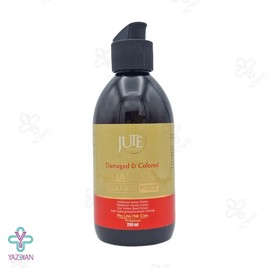 شامپو بدون سولفات موهای رنگ شده و آسیب دیده ژوت - 250 میلی لیتر