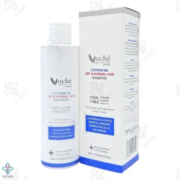 شامپو تقویت کننده سیستین B6 موهای خشک و معمولی وچه - 250 میلی لیتر 