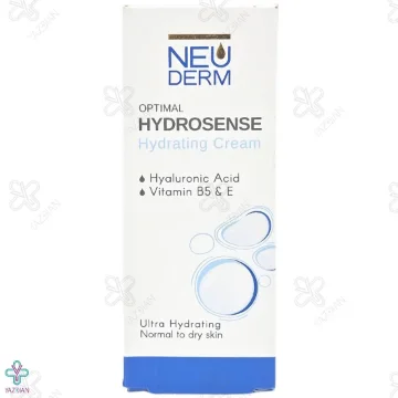 کرم مرطوب کننده پوست معمولی و خشک اپتیمال هیدروسنس نئودرم - 50 میلی لیتر 