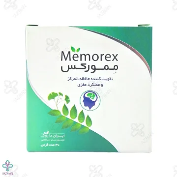 قرص تقویت حافظه ممورکس ایران داروک - 30 عددی