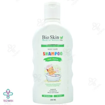 شامپو سر ویتامینه کودک بایو اسکین پلاس - 200 میلی لیتر
