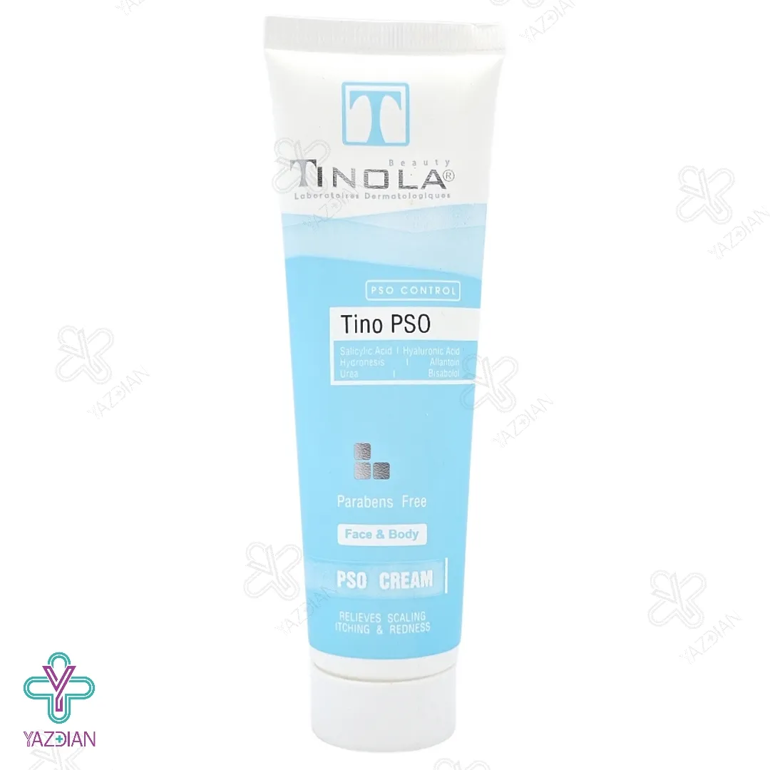 کرم پسوریازیس مرطوب کننده صورت و بدن تینولا - 100 میلی لیتر	