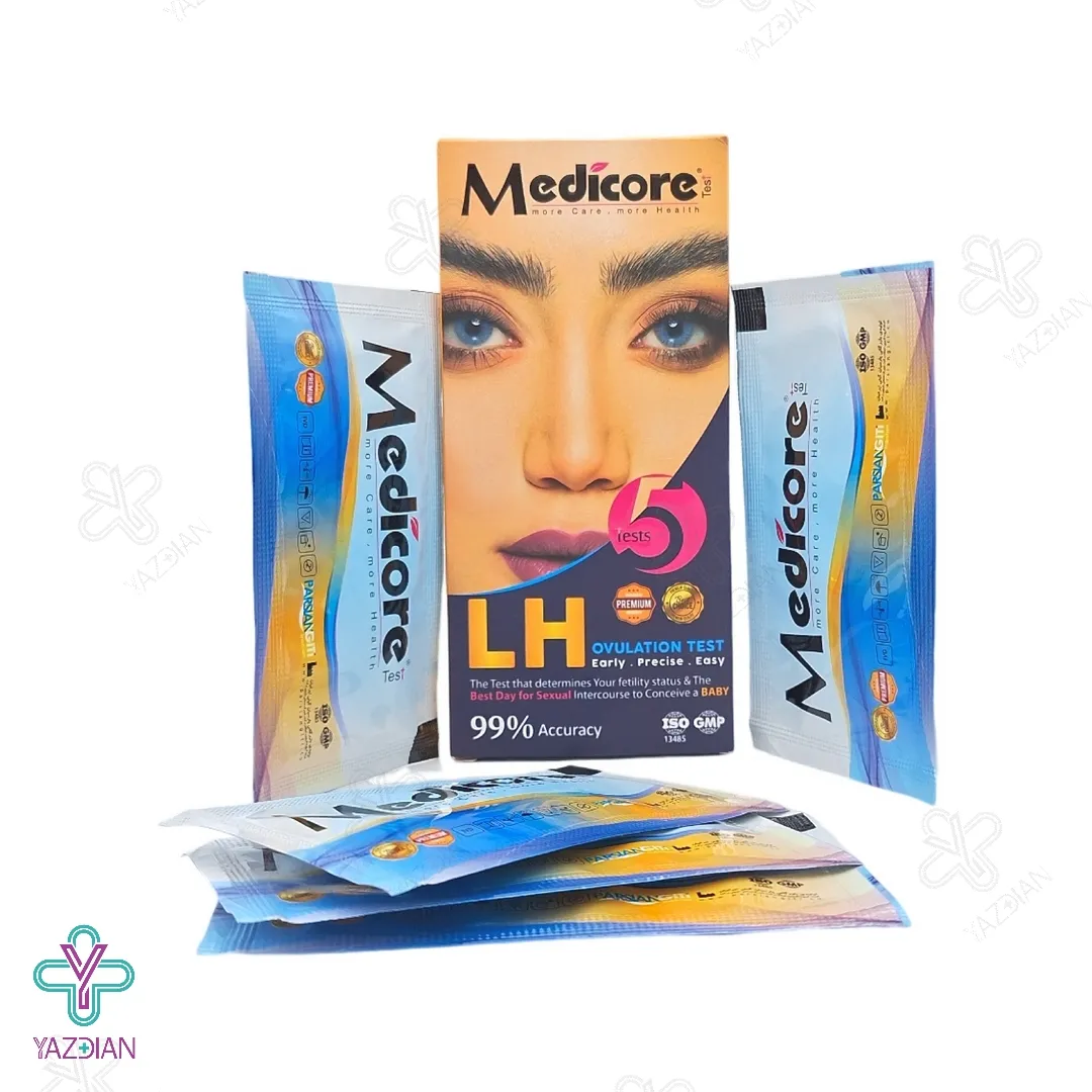 تست تخمک گذاری مدیکور - 5 عددی