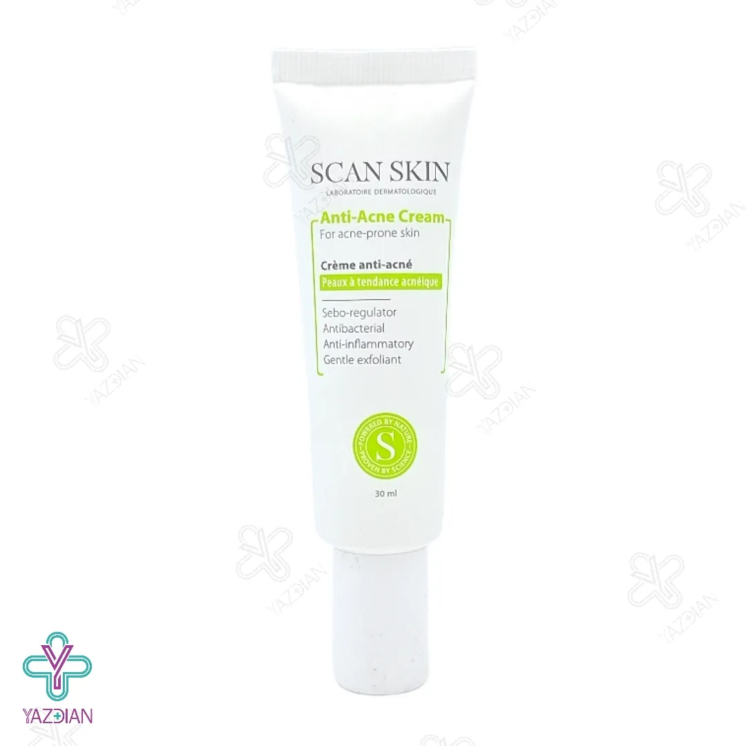 کرم کنترل کننده چربی و آنتی آکنه اسکن اسکین - 30 میلی لیتر	