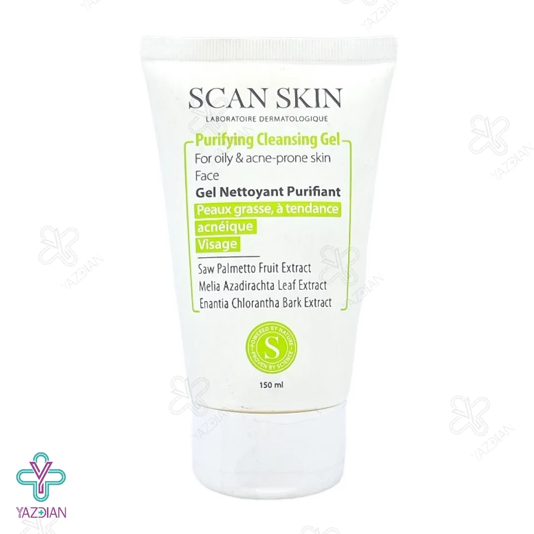 ژل شستشوی صورت پوست چرب اسکن اسکین - 150 میلی لیتر