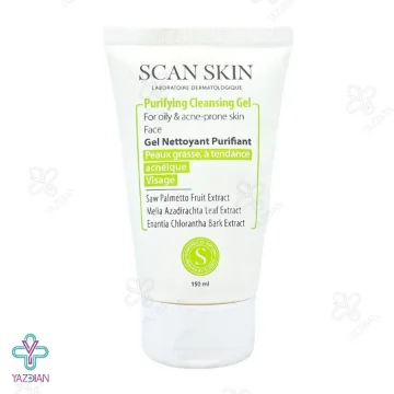 ژل شستشوی صورت پوست چرب اسکن اسکین - 150 میلی لیتر