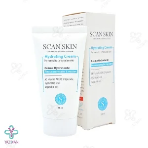 کرم آبرسان پوست نرمال و مختلط اسکن اسکین - 50 میلی لیتر