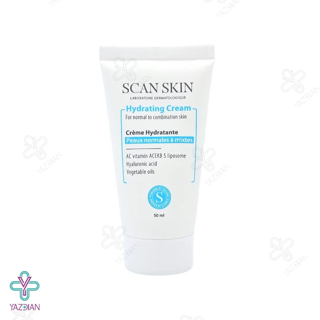 کرم آبرسان پوست نرمال و مختلط اسکن اسکین - 50 میلی لیتر