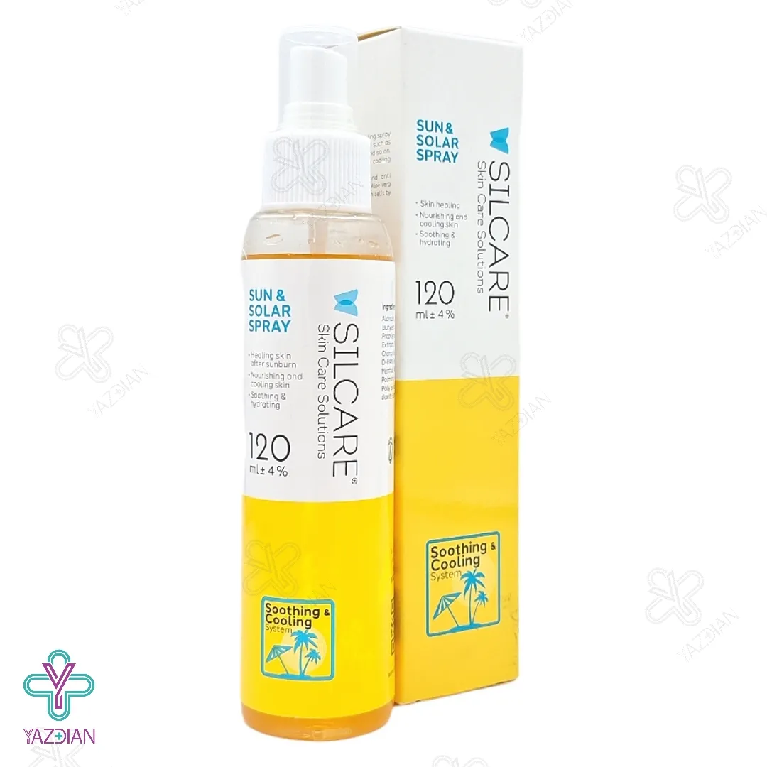 اسپری مرطوب کننده آفتاب و سولار سیلکر - 120 میلی لیتر	
