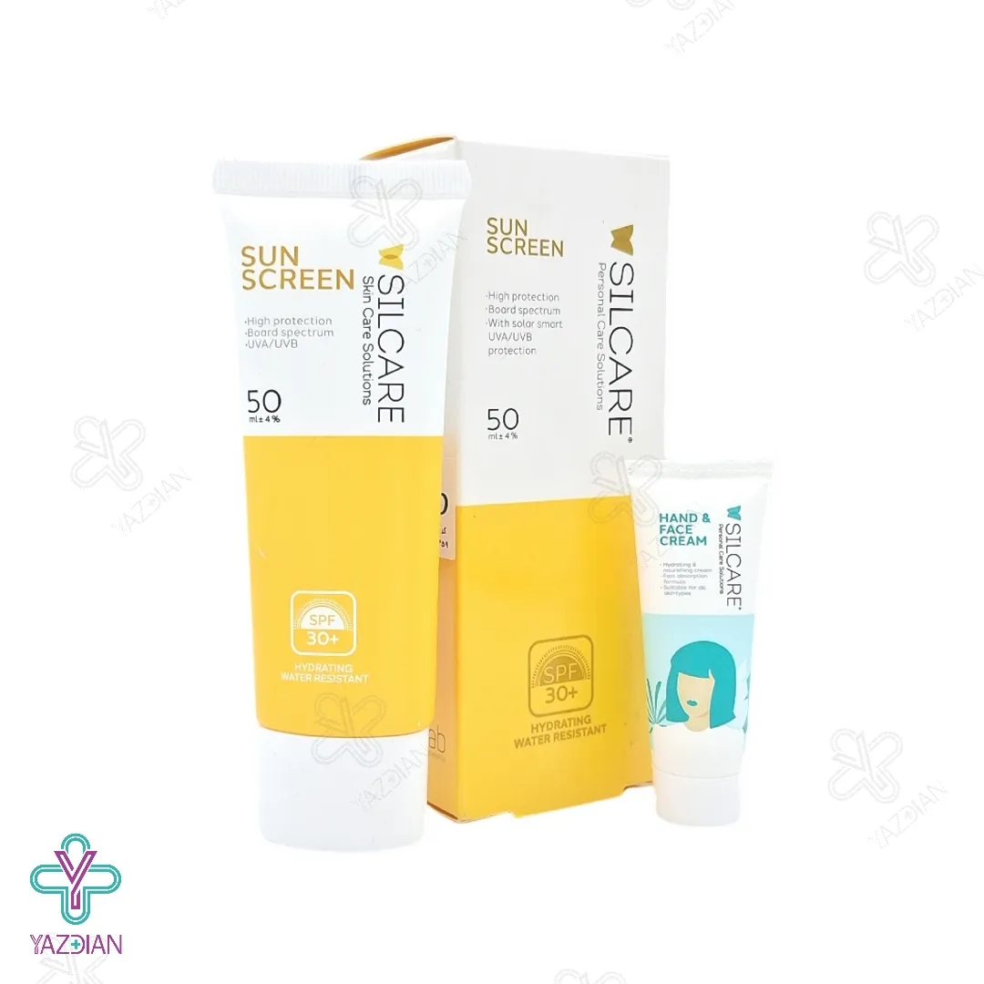 کرم ضد آفتاب و آبرسان SPF30 انواع پوست سیلکر - بی رنگ	