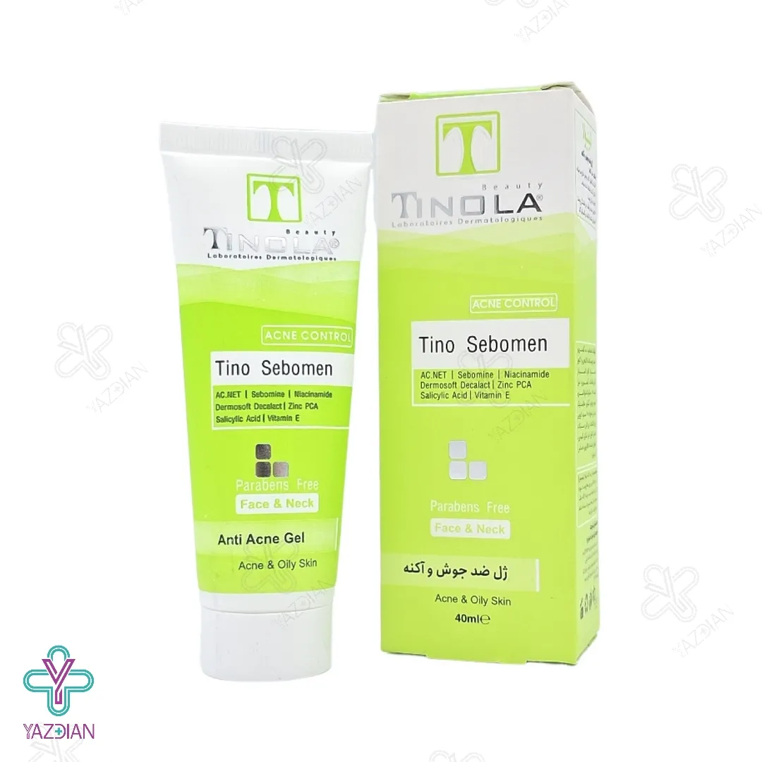 ژل ضد جوش و آکنه تینولا - 40 میلی لیتر	