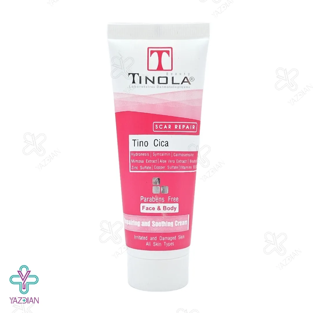 کرم ترمیم کننده پوست تینوسیکا تینولا - 40 میلی لیتر	