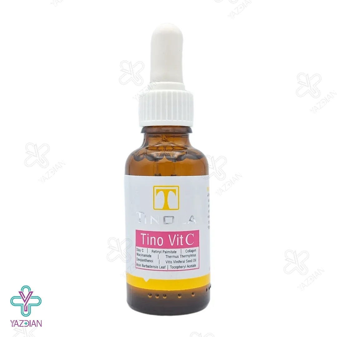 سرم ویتامین ث جوان کننده صورت و گردن تینولا - 30 میلی لیتر	