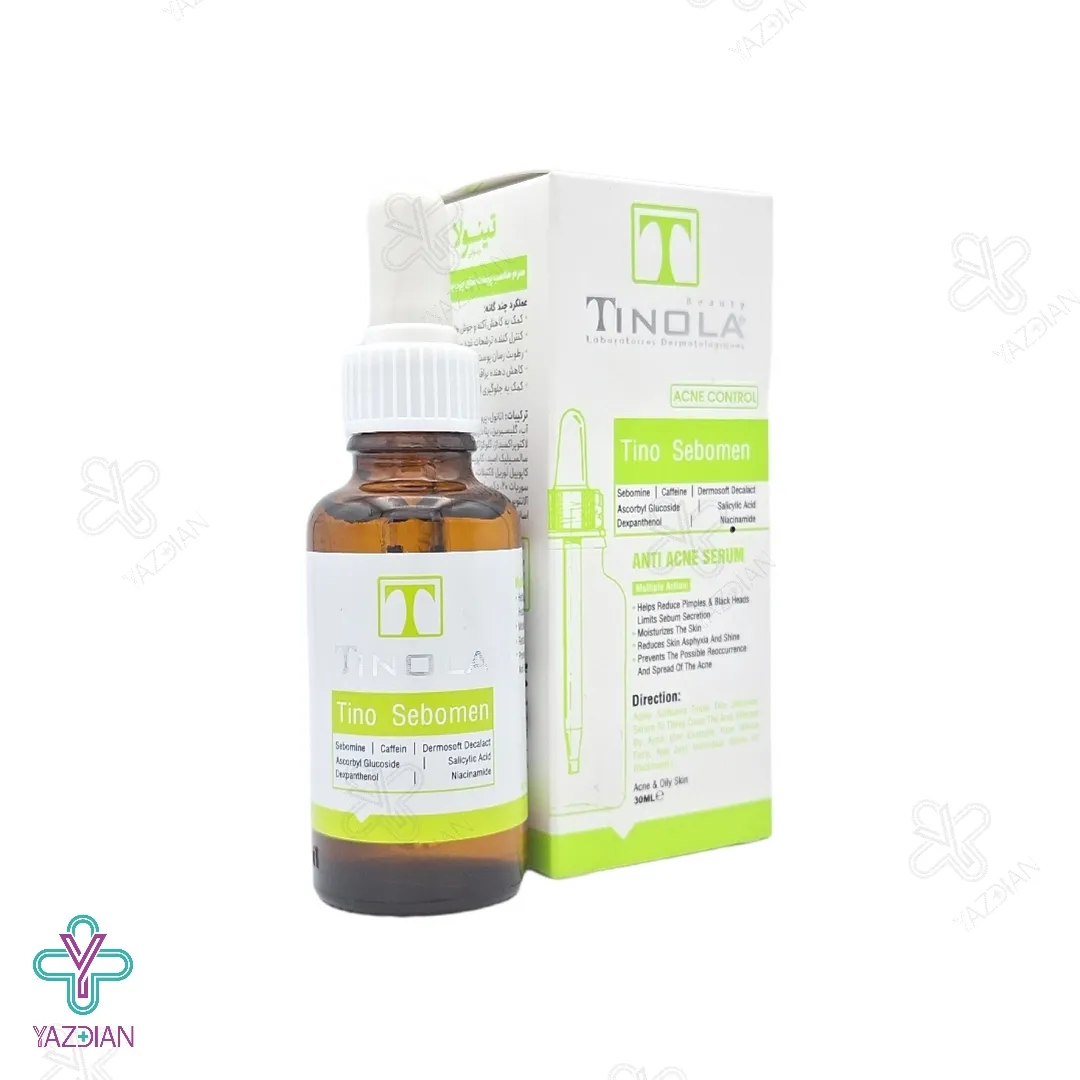 سرم ضد جوش و آکنه تینولا - 30 میلی لیتر	