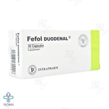 کپسول آهن فیفول دئودنال اینترافارم - 30 عددی	