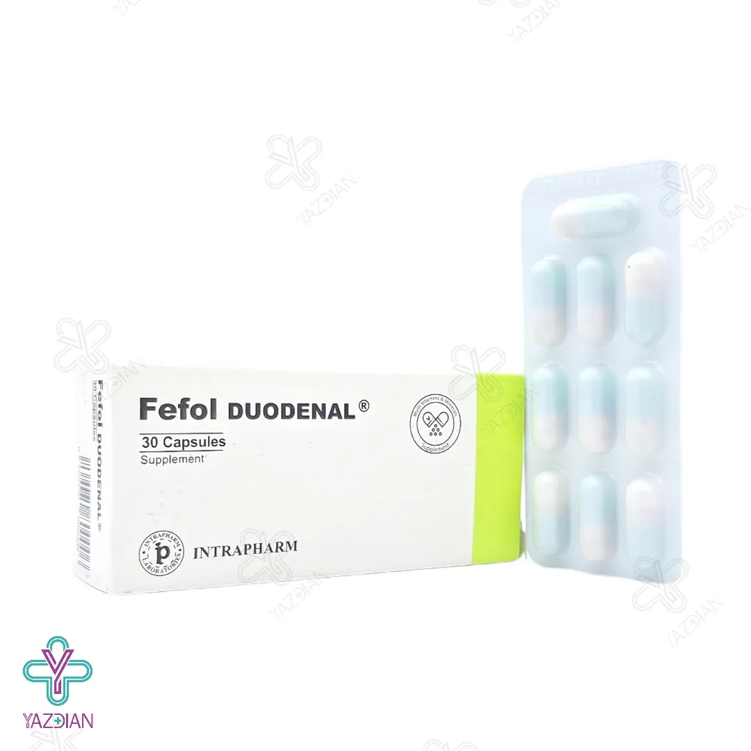 کپسول آهن فیفول دئودنال اینترافارم - 30 عددی	