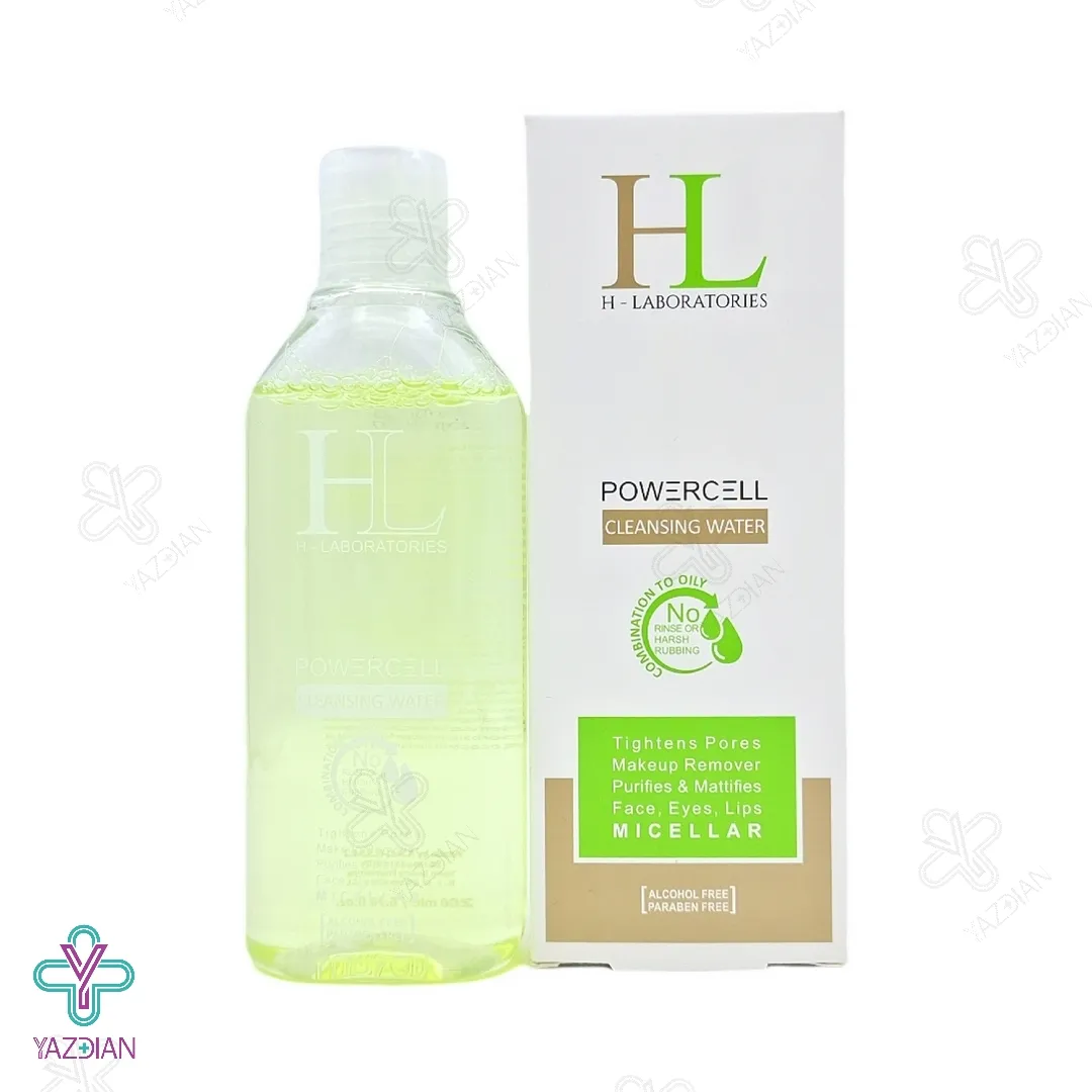 محلول پاک کننده میسلار واتر پوست چرب اچ ال - 200 میلی لیتر	