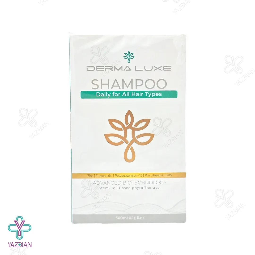 شامپو روزانه درمالوکس مناسب موهای معمولی - 300 میلی لیتر	