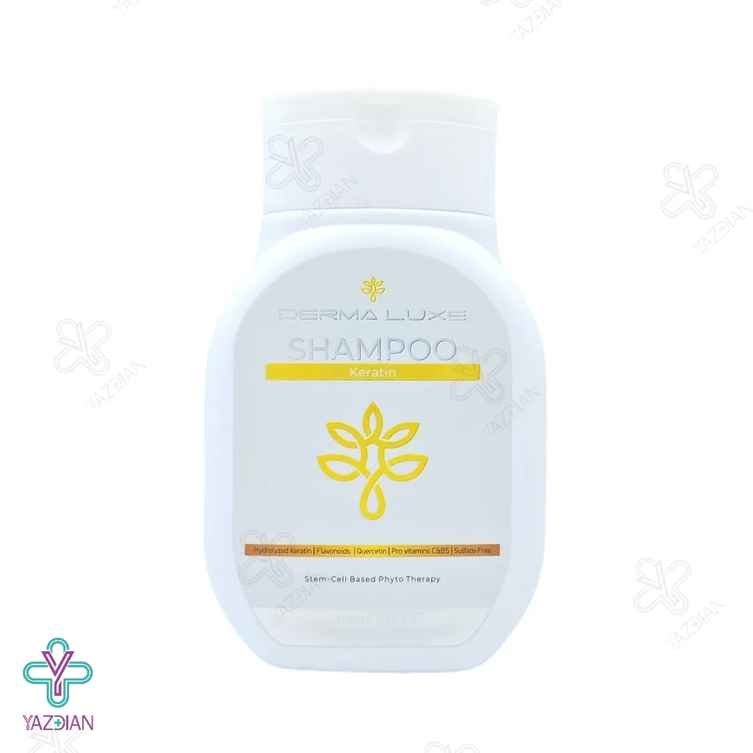 شامپو کراتین فاقد سولفات درمالوکس - 300 میلی لیتر	