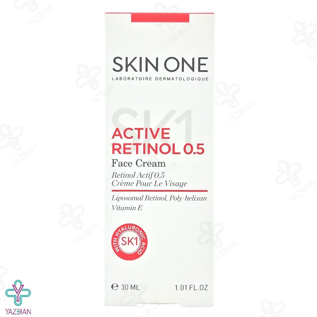 کرم ضد چروک اکتیو رتینول 0.5 اسکین وان - 30 میلی لیتر	