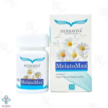 کپسول آرام بخش ملاتونین 3 ملاتومکس هرباویوا - 30 عددی	